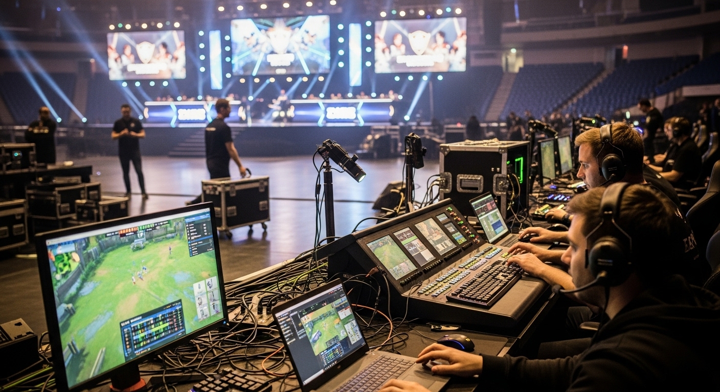 Behind the Scenes of Esports Events